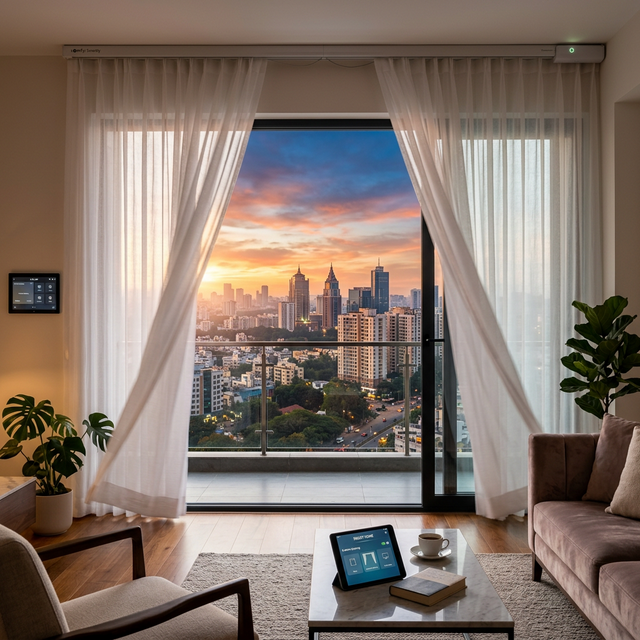 Motorised Smart Curtains and Blinds: How Automated Window Treatments Transform Your Home