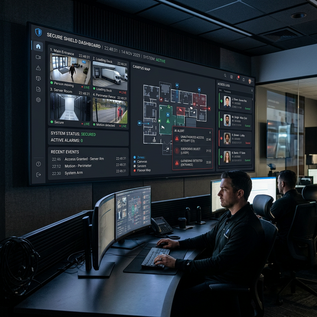 Integrated Security Hub by Synchronos Solutions